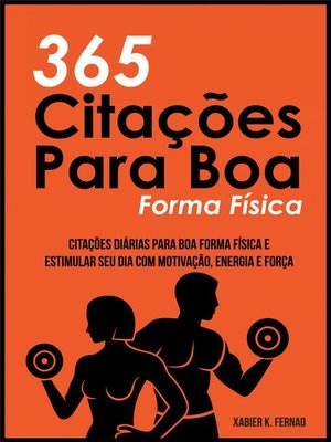 cover image of 365 Citações Para Boa Forma Física